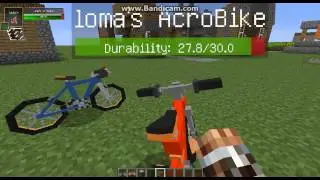 Mod MineCraft 1 Велосипеды (PokeCycles)