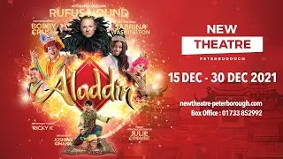Aladdin | New Theatre Peterborough | Christmas Trailer