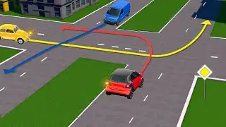 Who drove through the intersection according to the rules?