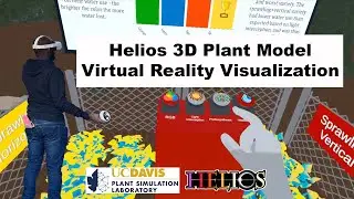 Helios 3D Plant Model Virtual Reality Visualization