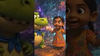 &ldquo;மறைந்த மந்திர பொக்கிஷம் | Ponmani and Dino Tamil Kids Story&rdquo;| Kid Dolls #shorts