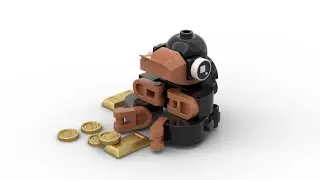MOC Lego Niffler speed build