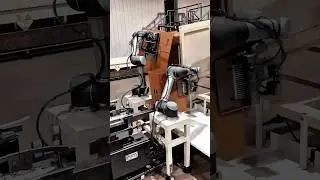 Robot System Industrial Work Tool with Automated Carton Handling #worktool