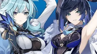 EULA and YELAN Demo Trailer Mashup | Genshin Impact