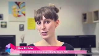Lisa Richter &uuml;ber das Besondere der Jugendmedientage