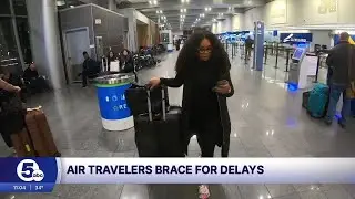 Thanksgiving Eve quiet at Cleveland Hopkins despite holiday travel expectations