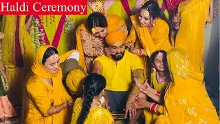 Haldi Ceremony & Nanka Mel | ਬਟਣਾ Traditional Punjabi wedding | Batna Ceremony | Maiyaa ceremony