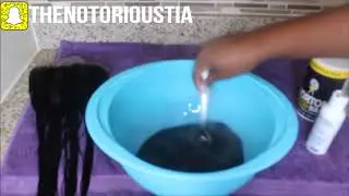 HOW TO TINT YOUR LACE FRONTAL WITH DYE | TIA ZAMARA