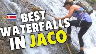 Climbing Waterfalls in Jacó, Costa Rica