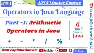 #19.1 Arithmetic operators in Java in Hindi with Example | Operators in Java Language
