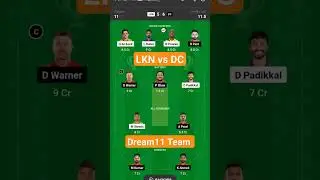 LKN vs DC Dream11 Prediction, LKN vs DC Dream11 Team Prediction, LKN vs DC Dream11 Prediction Today