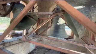 Suonata nella cella campanaria - Campane della Chiesa Parrocchiale dell'Immacolata a Grumo (TN)