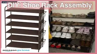 DIY Amazon Shoe Rack Assembly | Tabitha Marie