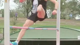 High Jump | #3 Drills & Progressions: Scissor technique - Bar clearance from a short run up