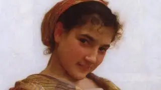 William-Adolphe Bouguereau: Portraits of young women (9 Paintings)