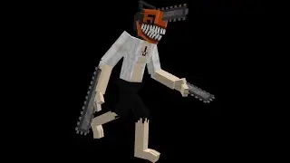 Chainsaw man addon for Minecraft pe/be