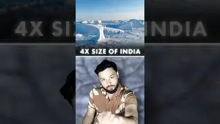 This HUGE LAND is OWNED By India,Pakistan,America,China,North Korea TOGETHER! #shorts