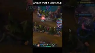 Blitzcrank always knows where to camp 🫡 - League of Legends #leagueoflegends #shorts #blitzcrank