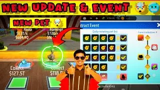 Steal A PET NEW Event 🤯🥶 || New Double Pet Trick In Steal A PEt #freefire 