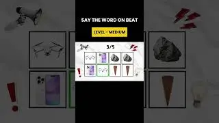 SAY WORD ON THE BEAT | MEDIUM MODE #youtube #shorts #game #music #fyp #viral #trending