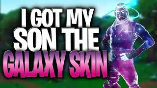 I Got My Son The GALAXY SKIN...