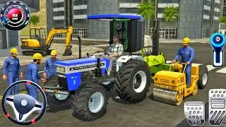 Modern Tractor Farming Driving Sim 3D 2026 New Tractor Games Tractor Wala Game Android Gameplay