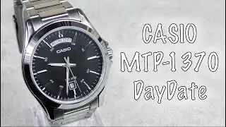 Casio MTP-1370 DayDate Watch. The CHEAPEST Alternative DayDate Watch: Unboxing & Review