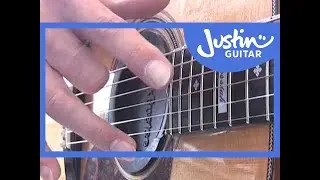 Harp Harmonics (Guitar Lesson TE-014) How to play