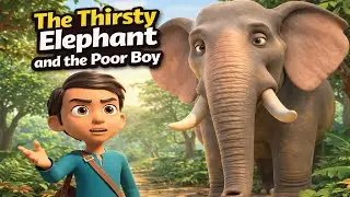 The Thirsty Elephant and the Poor Boy | A Heart-Touching Moral Story | 3D Cartoon Story