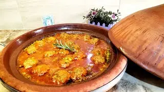 طجين دايزو لكلام بالكفتة و لاصوص والجلبانة سهل سريع و لذيذ 