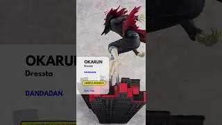Estatua Dressta de Okarun Transformed en Dandadan por Taito Prize 🏙️🔥 #dandadan #figurasanime
