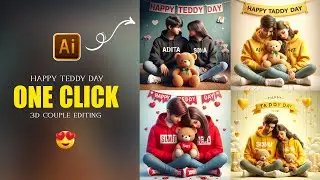 How to Create 3D Ai Happy Teddy Day 🧸 Image Creator | Teddy Day Photo Editing | Bing Image Creator