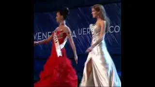 Miss Universe 2009 Venezuela 🇻🇪 vs Puerto Rico 🇵🇷 #missuniverse2009#puertorico #venezuela