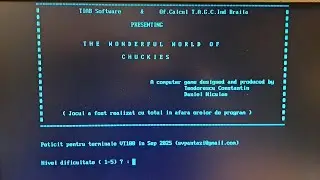 VT100 patched version of Gaina on Z80-MBC2