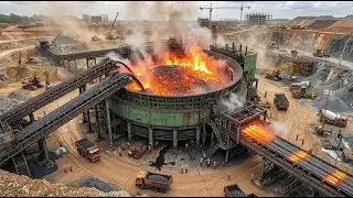 Factory goteck - Inside the Steel Factory – How Wire Rods Are Made From Iron Ore Mining
