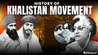 Khalistan Movement History Explained | The Untold Truth Behind Sikh Separatism | Supergrads CUET