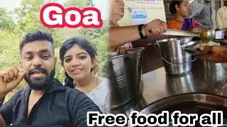 no money no 🥰worries free food for all goans / visited temple 😇 / Konkani vlog