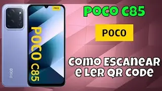 Poco C85 - Tutorial: Como Escanear e Ler QR Code F&aacute;cil e R&aacute;pido