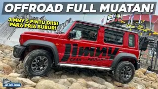APA GAK LEMES? JIMNY 5 DOOR DIAJAK TEST DRIVE OFFROAD | IIMS 2024