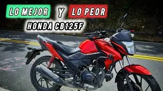 HONDA CB125F | OPINION DESPUES DE 15 MIL KM DE VIAJE 👀🏍️ [Cap.49]