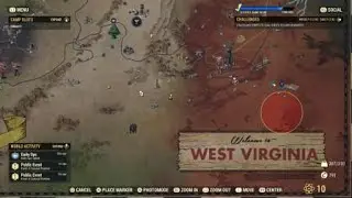 Fallout 76---HUNTING A KEY AT THE TRAPPER CAMP & ENCOUNTERED RADTOADS ON THE ROAD!!!