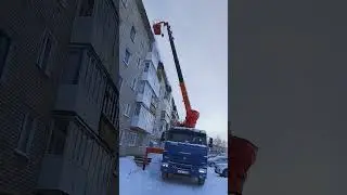 чистка сосулек #урал