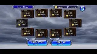 DFFOO Rydia FR/Yuffie LD Pulls - Yuffie be dodging like the plague, the final LD
