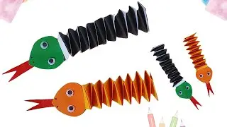 Amazing Paper Snake | paper crafts for school