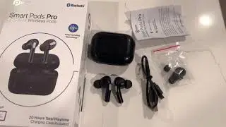 Распаковка и обзор наушников, вдохновленных AirPods (Pom Smart Pods Pro)!