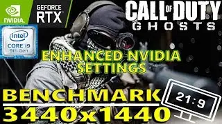 Call Of Duty Ghosts - Benchmark - With Enhanced Nvidia Settings - RTX 2080 ti Ultrawide