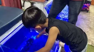 doctor fish ne mummy ki massaj ki  🫢