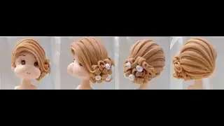 PAP 1º PENTEADO COQUE DE LADO DA NOIVA GRAVIDA//CIDA RIBEIRO