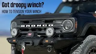 How to Tension Your Winch Line