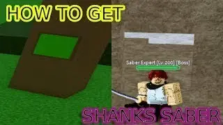 HOW TO GET SHANK'S SABER IN BLOX FRUITS   ROBLOX